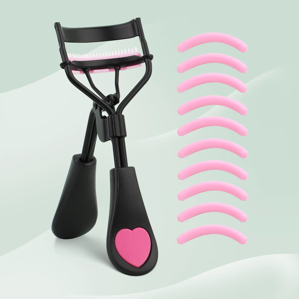Love Comb: set combinado de rizador de pestañas