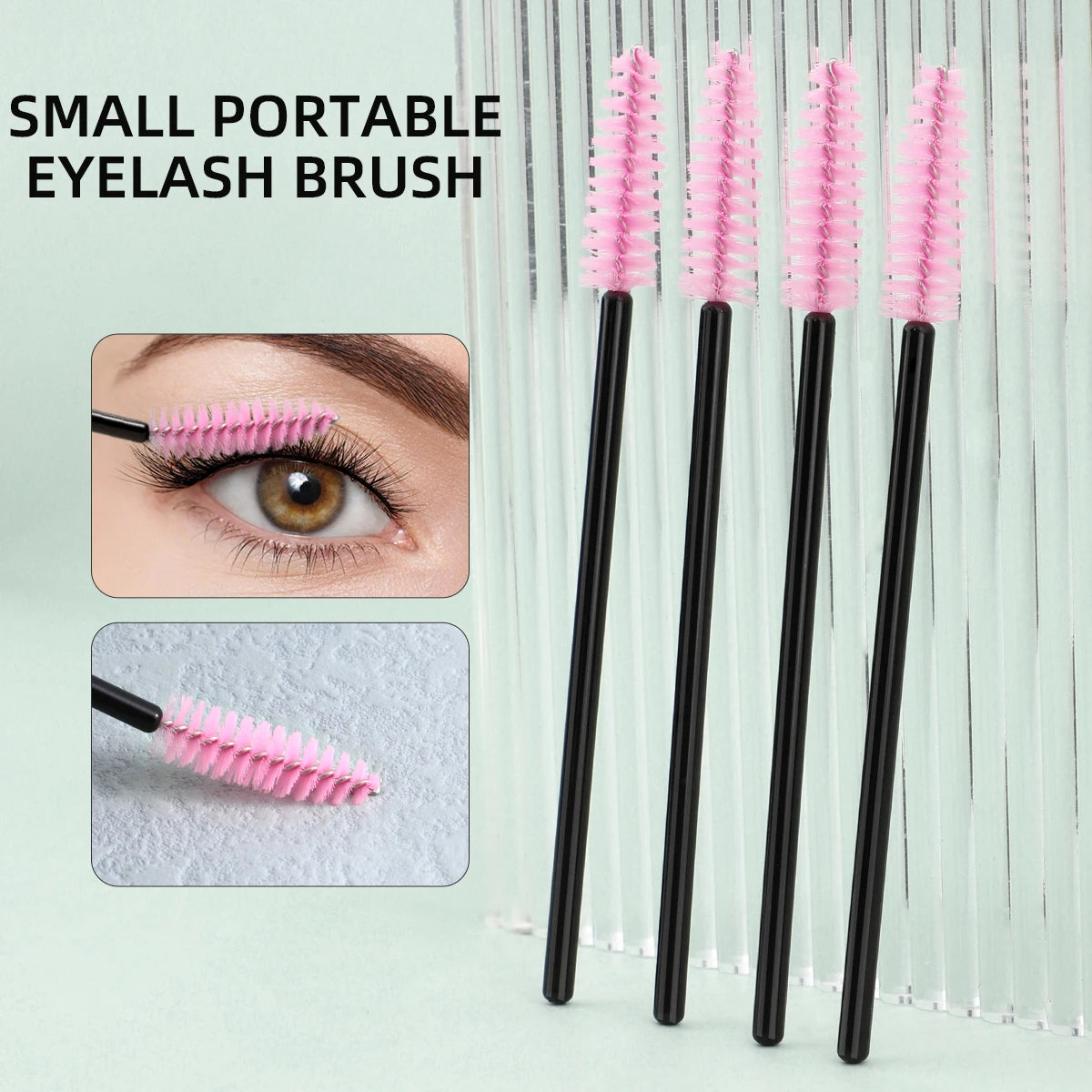 Love Comb Eyelash Curler Combination Set, No Harm to Eyelashes, Curling Eyelash Tools, Suitable for Men and Women.