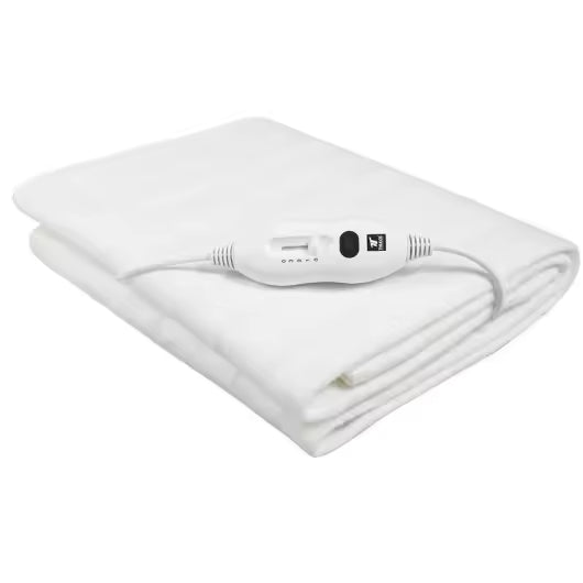 Electric blanket Thulos 60W, 150 x 80 cm, made of 100% polyester, features 3 heat levels, overheat protection, LED indicator, and is machine washable for winter use. Ideal thermal blanket for comfortable sleep. - AliExpress 15