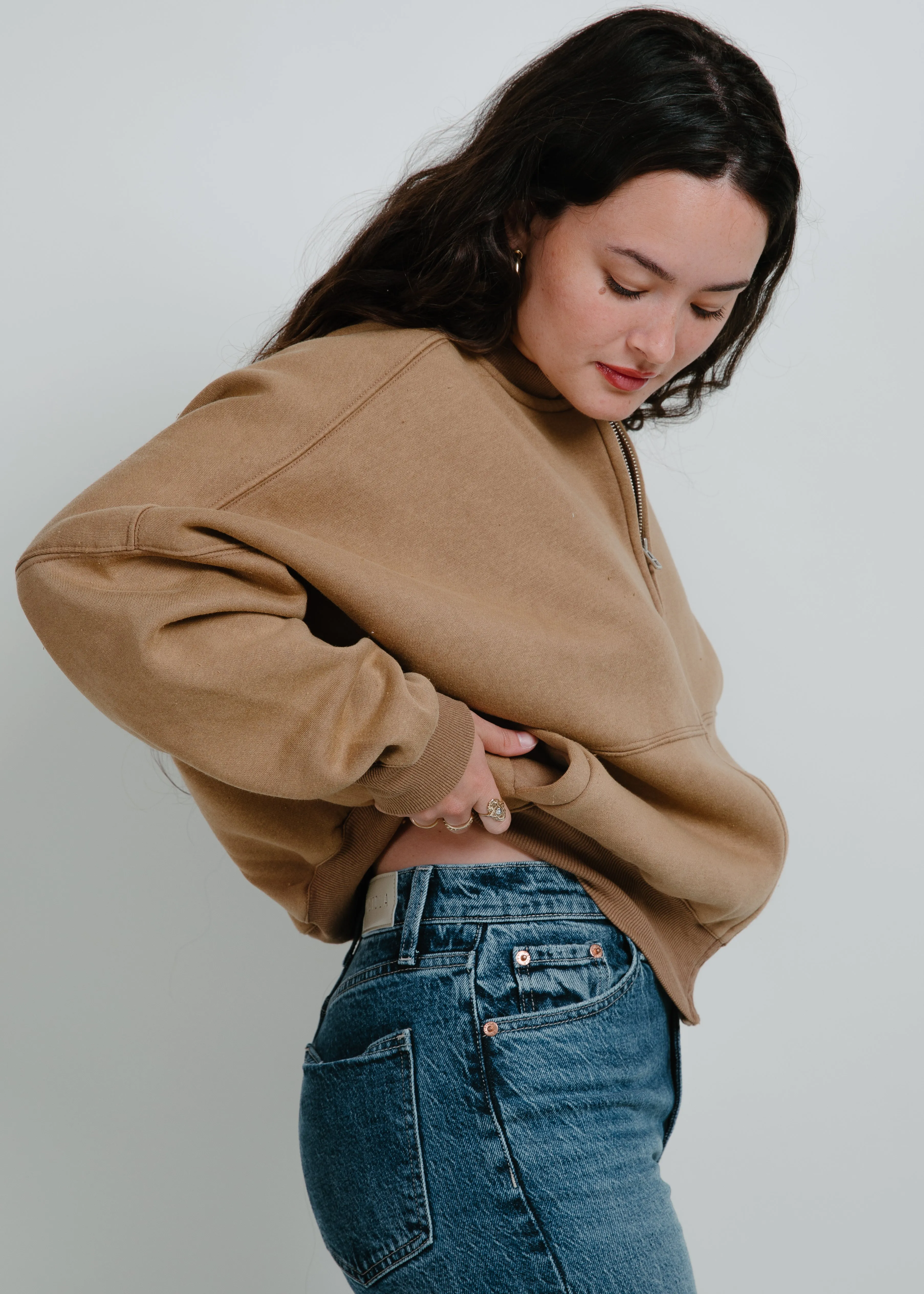 Cassie Super High Rise Straight - Palladium